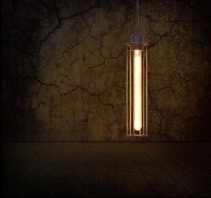 Retro Industrial Style Chandelier Decoration Lamps Three-end Ceiling Lamp