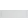 Classic Retro Style Console Table with Three Top Drawers and Open Style Bottom Shelf (Antique White)