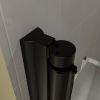 Bifold Frameless Glass Shower Door Fold Clear Glass Shower Panel Pivot Swing Shower Doors,
