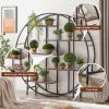 Round 5-Tier Metal Plant Stand