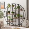 Round 5-Tier Metal Plant Stand