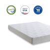 8 Inch Queen Gel Memory Foam Mattress; White; Bed in a Box