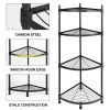 4 Tier Corner Display Rack Multipurpose Shelving Unit