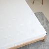 8 Inch Queen Gel Memory Foam Mattress; White; Bed in a Box