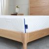8 Inch Queen Gel Memory Foam Mattress; White; Bed in a Box