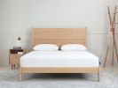 8 Inch Queen Gel Memory Foam Mattress; White; Bed in a Box