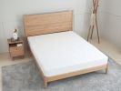 8 Inch Queen Gel Memory Foam Mattress; White; Bed in a Box