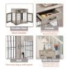 End Table with Drawer with Double Doors