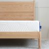 8 Inch Queen Gel Memory Foam Mattress; White; Bed in a Box
