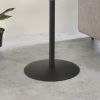 Circa End Table with Black Marble Textured Top