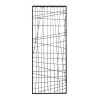 Savoy Distressed Black Metal Wall Decor